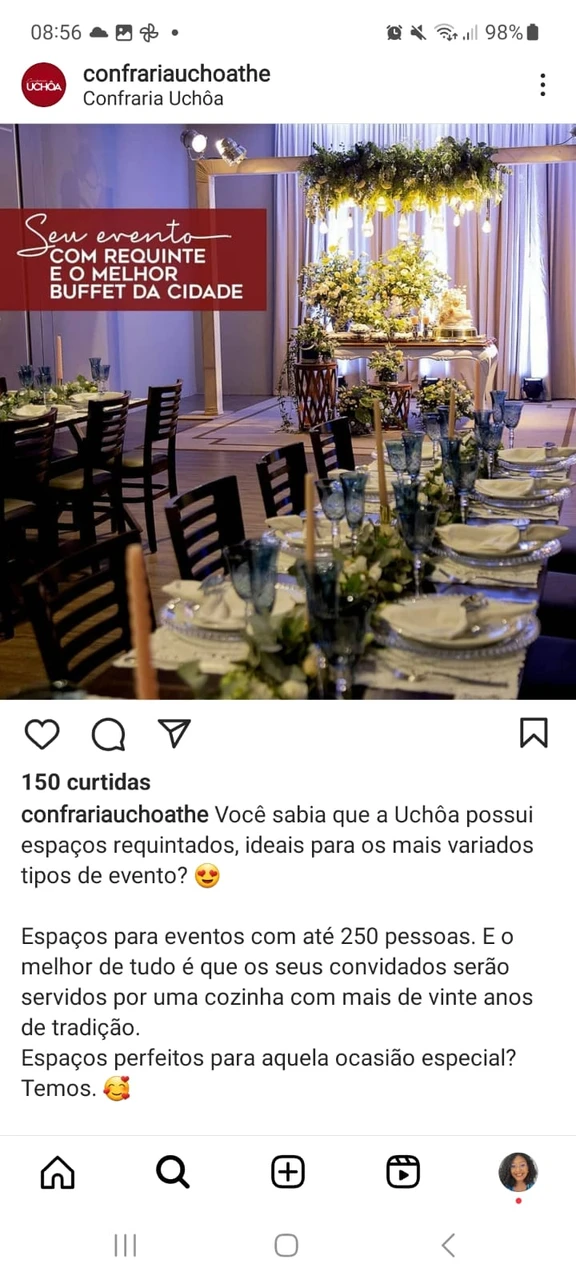Post about the event spaces.