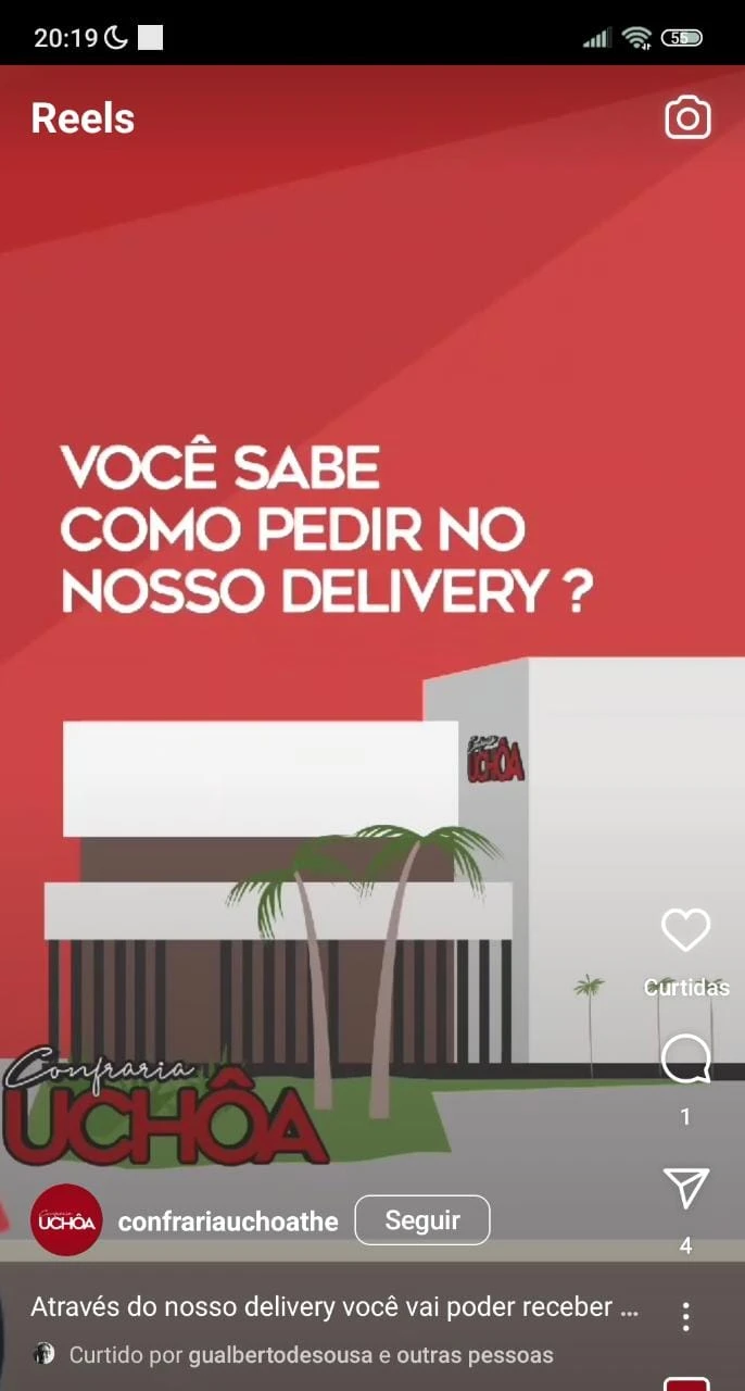 Opening of the video “Do you know how to order from our delivery?”.