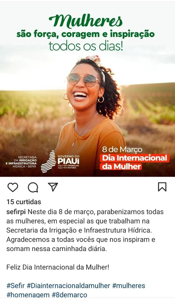 International Women’s Day post.